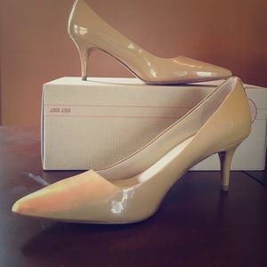 Nude Coach Heels